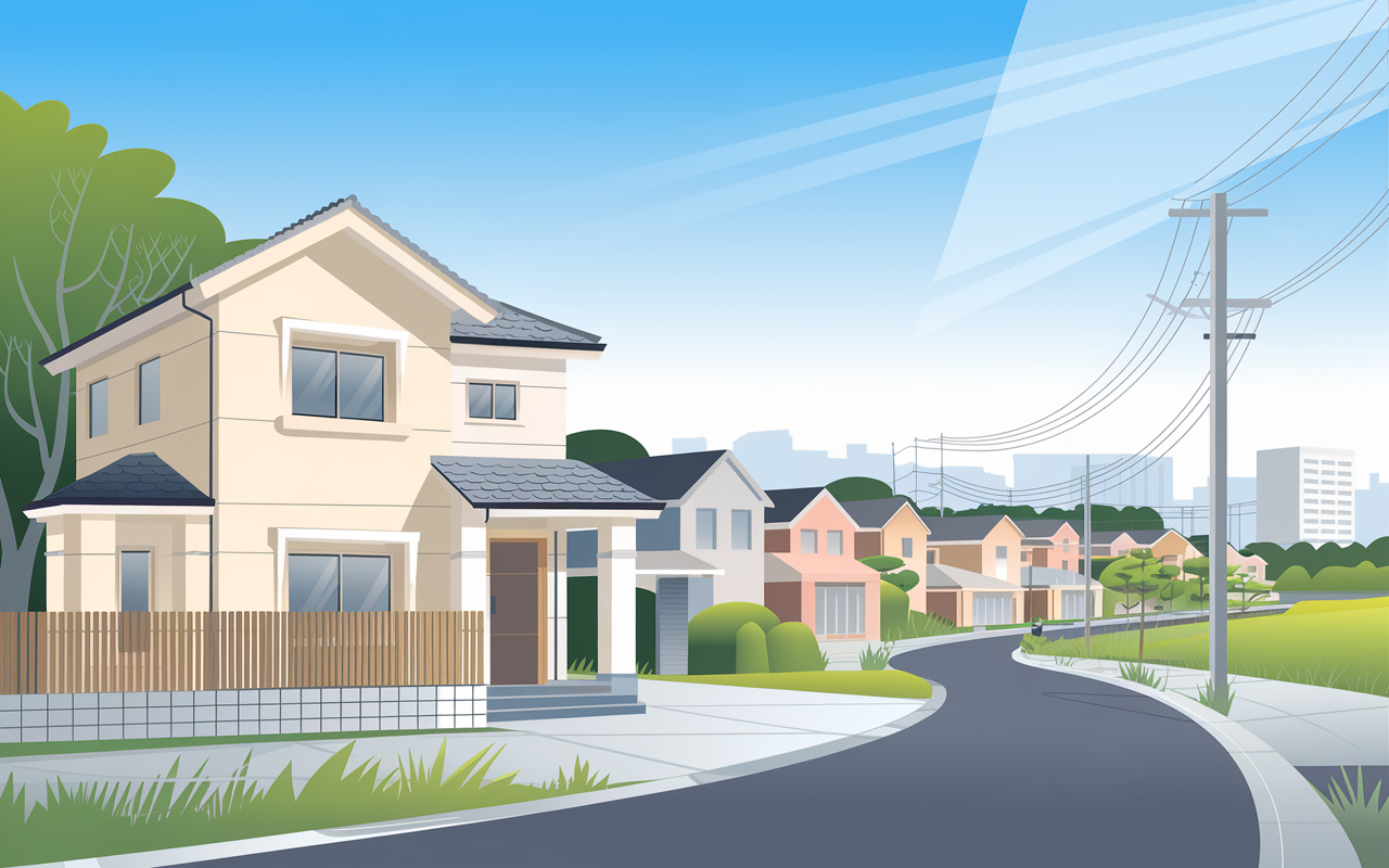 土浦市で新築戸建てを購入するなら夜間の周辺環境は？家族で安心できるポイントを解説の画像