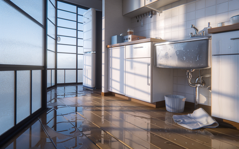 夜間の水漏れに焦ったときの応急処置は？賃貸入居者ができる対策も解説の画像