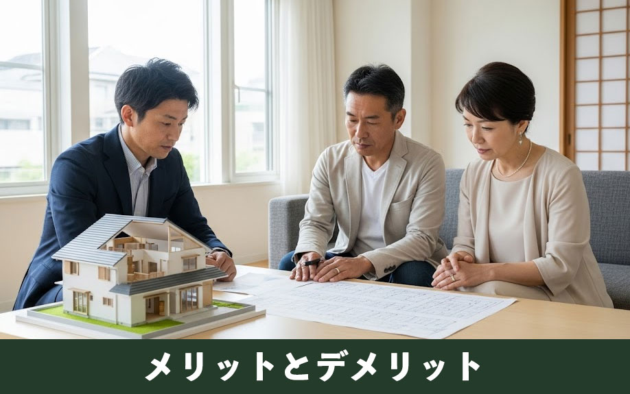 住みながら不動産売却をおこなうメリットとデメリット