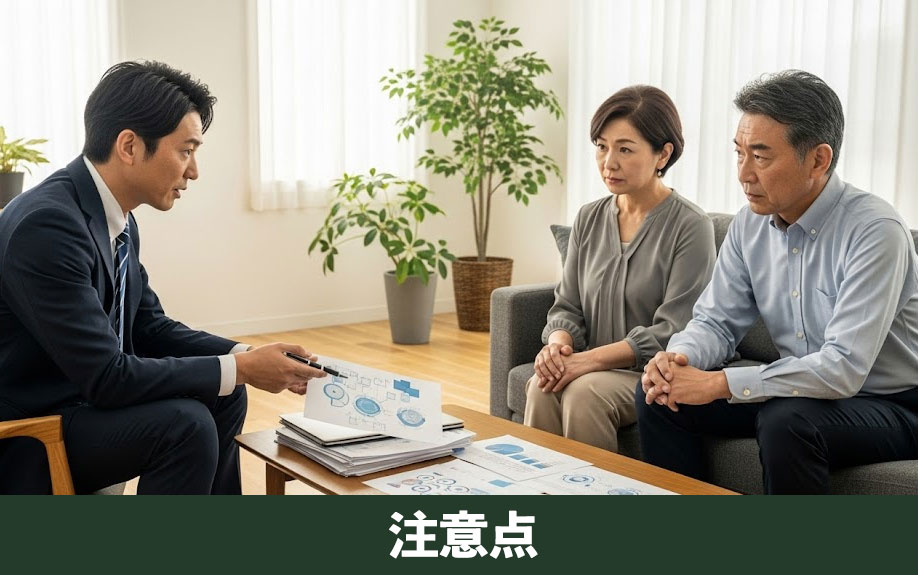 住みながら不動産売却をおこなう場合の注意点