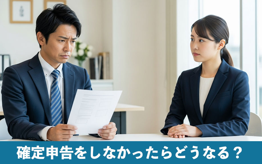 空き家売却で確定申告をしなかったらどうなる？