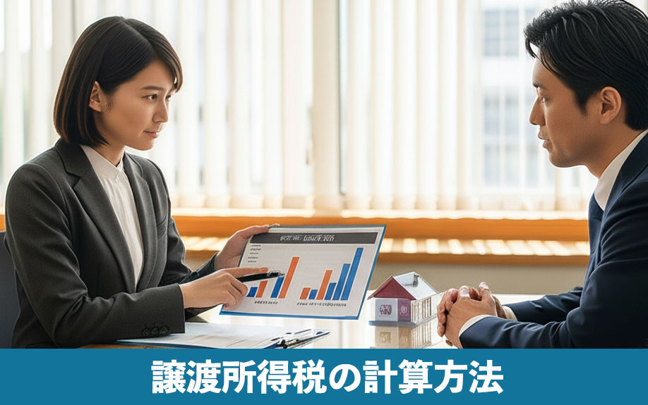 空き家売却時の確定申告で必要な譲渡所得税の計算方法