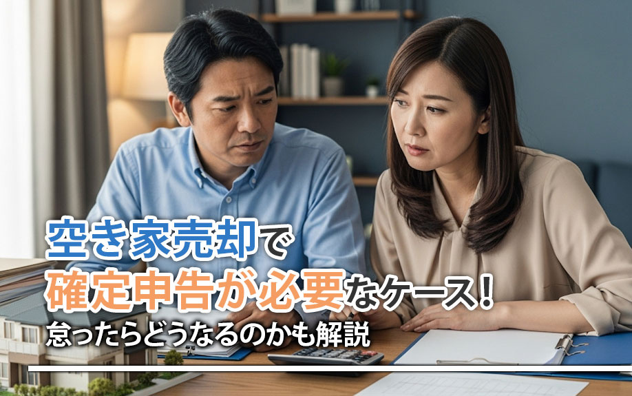 空き家売却で確定申告が必要なケースとは？怠ったにどうなるのかも解説