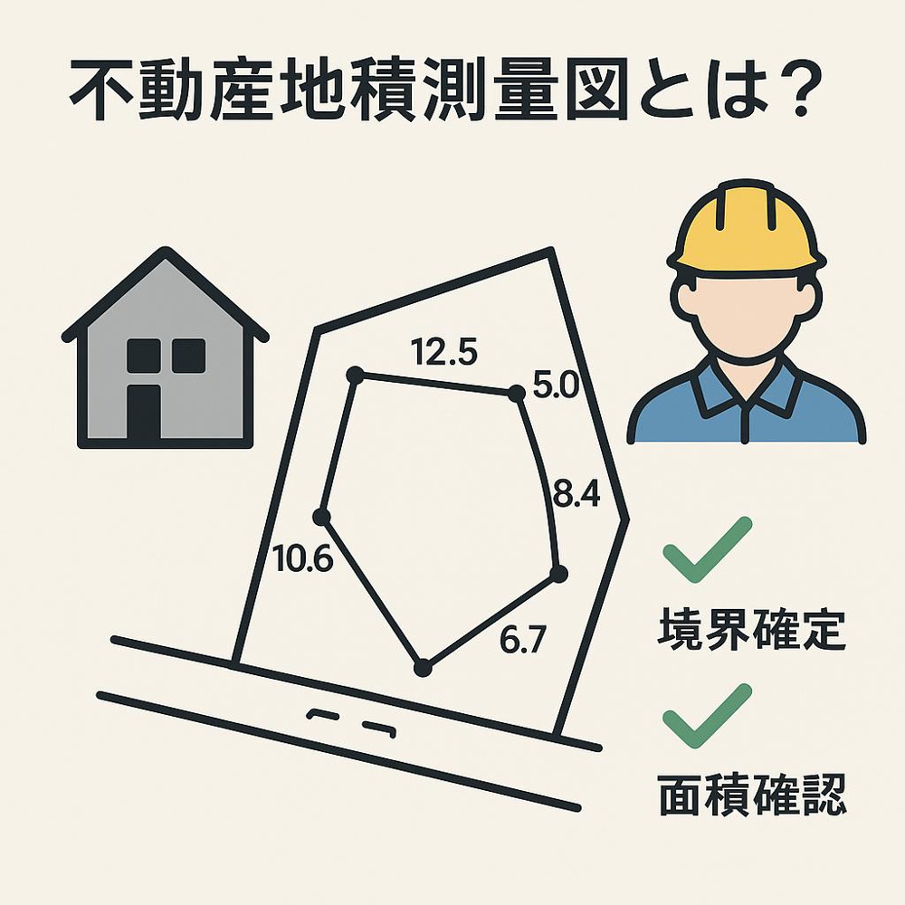  不動産における地籍測量図とは？役割や取得方法をわかりやすく解説の画像