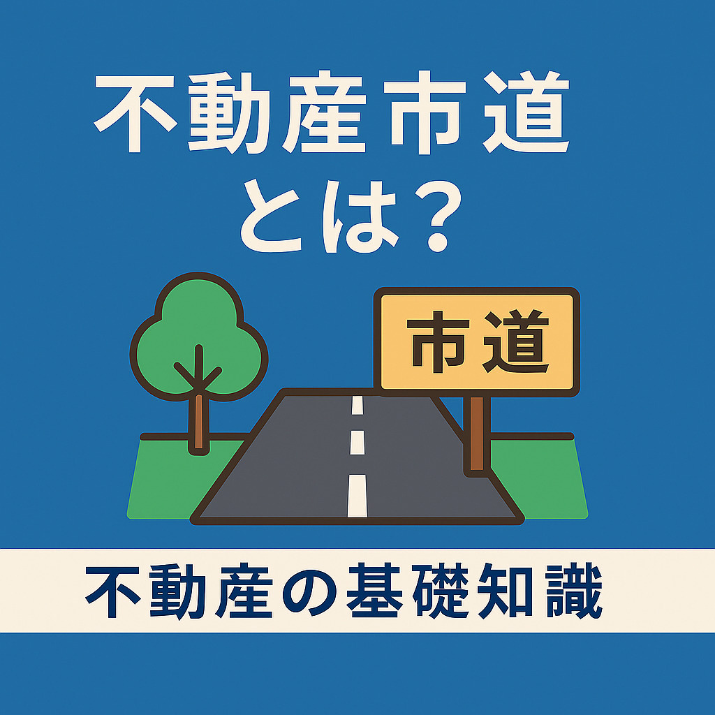  不動産の基礎知識：市道とは？県道・私道との違い・管理・注意点をやさしく解説の画像