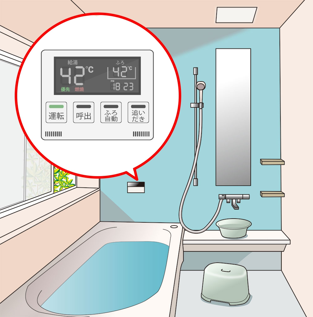 お風呂のリモコンは浴室内？脱衣所？どっちがいい？