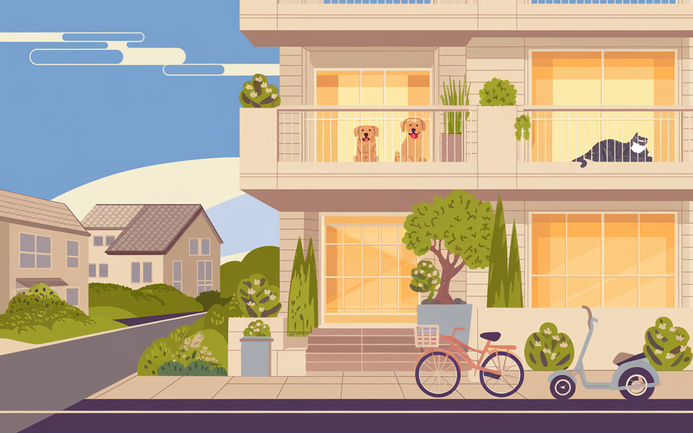 福岡でペット可マンションを探すコツは？犬猫飼える物件や飼育規約の注意点も紹介の画像