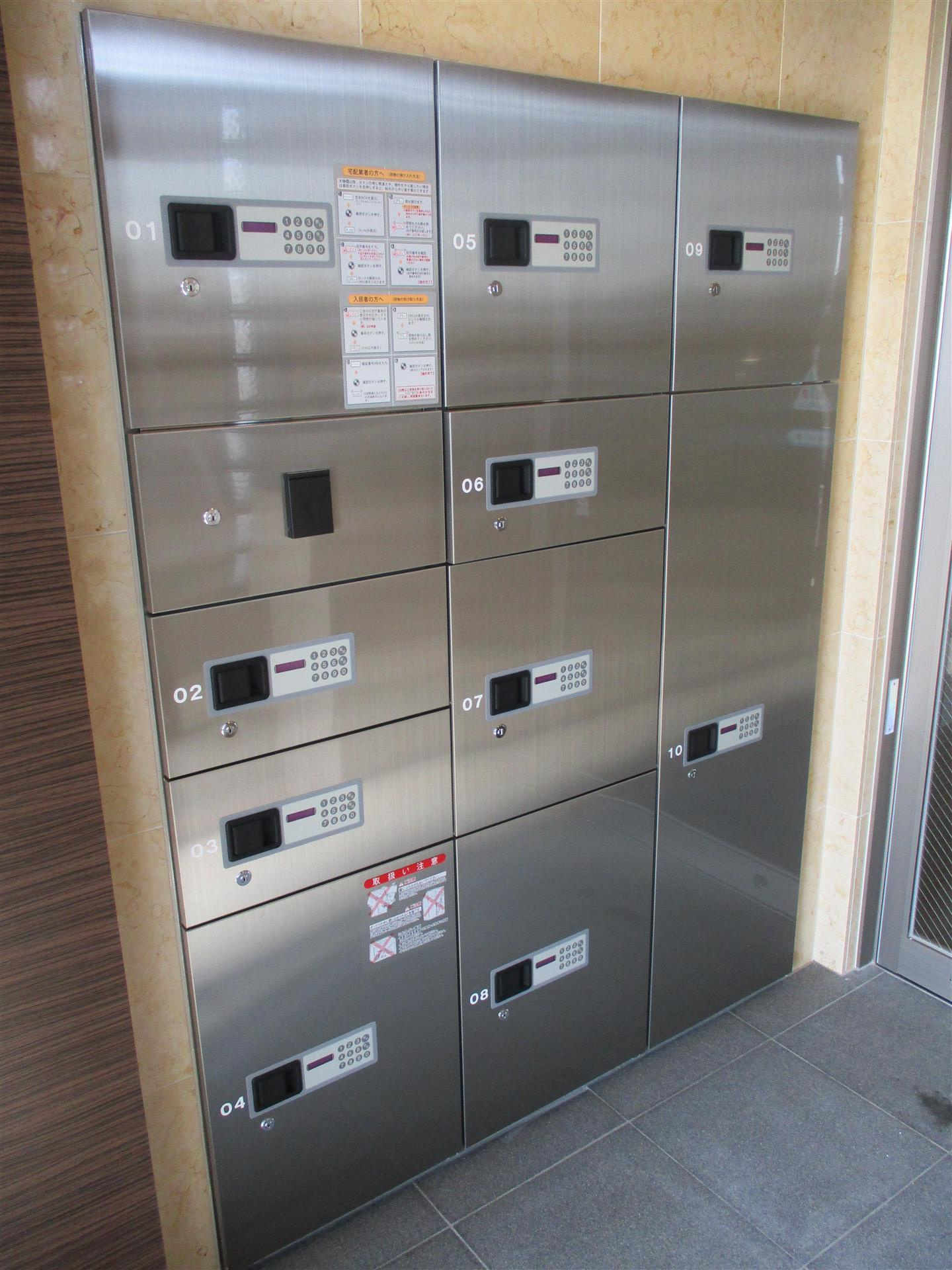 宅配ボックスの写真