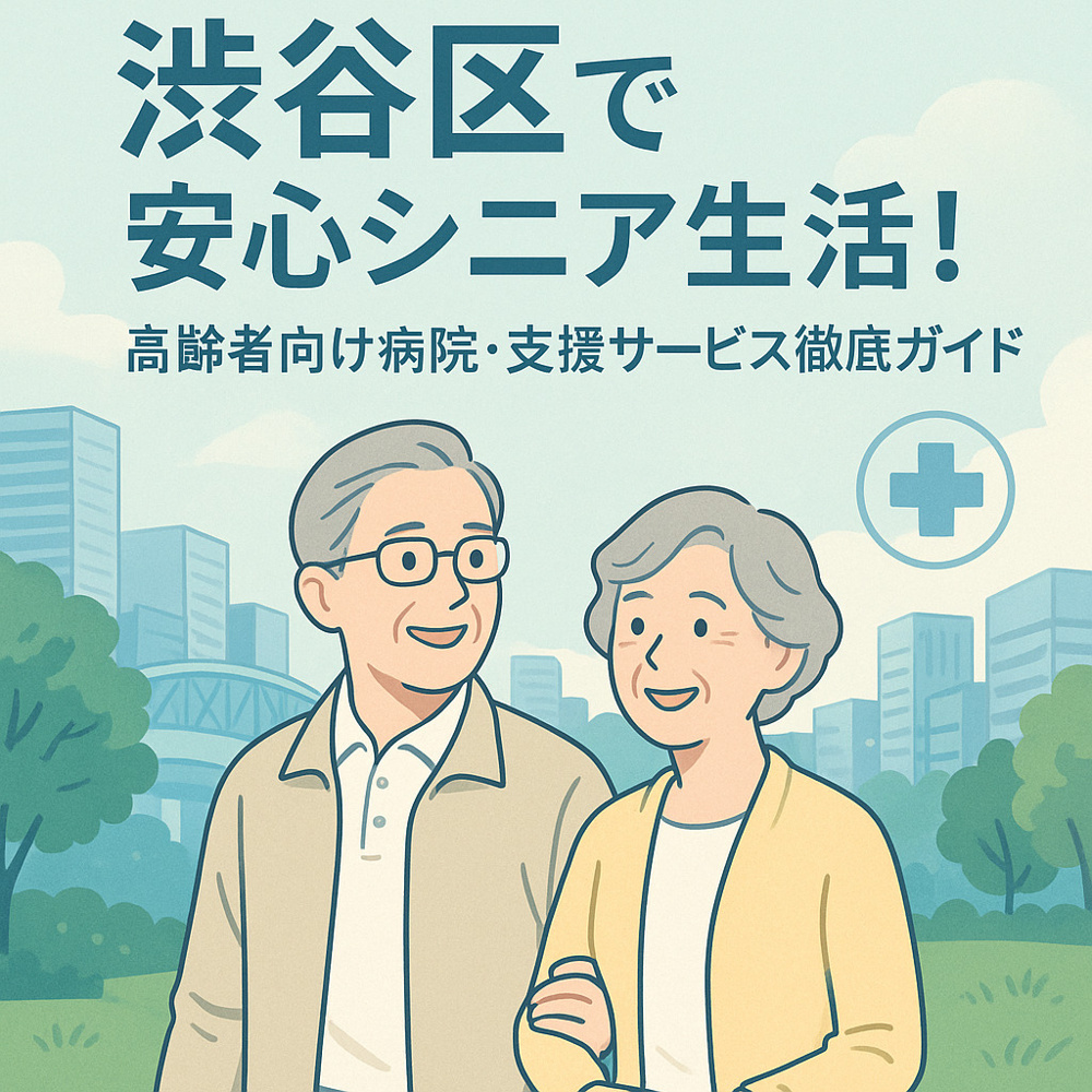 渋谷区で安心シニア生活！高齢者向け病院・支援サービス徹底ガイドの画像