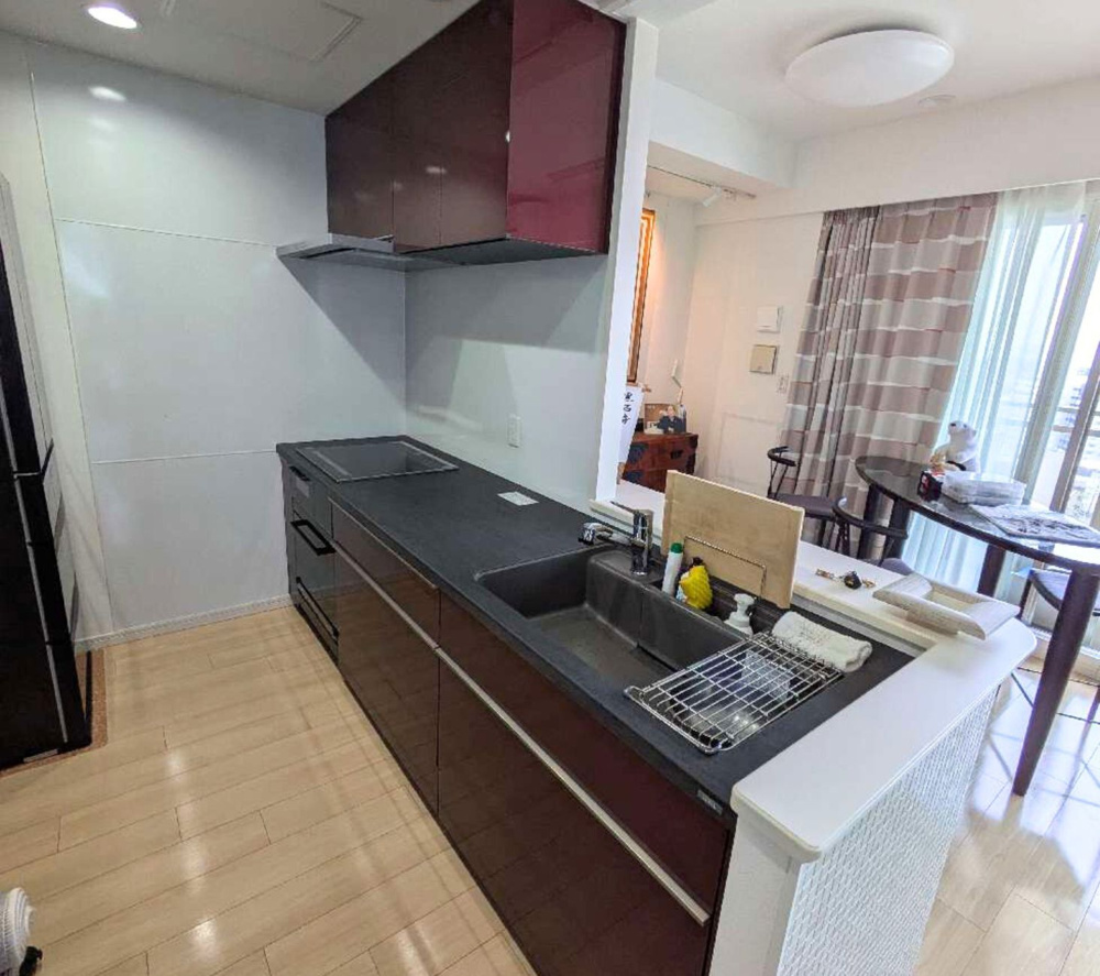 中古マンション キッチンの収納を便利に増やしたいの画像