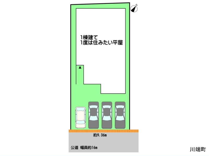 川端町　配置図