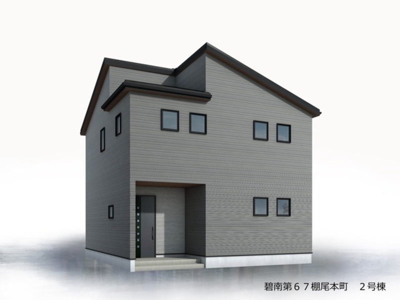 棚尾本町2号棟　外観パース