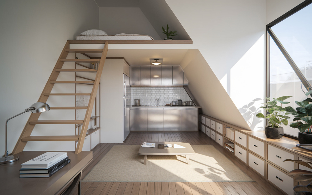 ロフト付き物件のメリットは何？収納や空間活用の工夫も紹介の画像