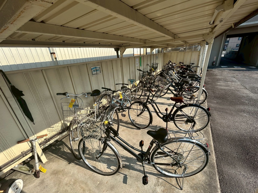放置自転車撤去の画像