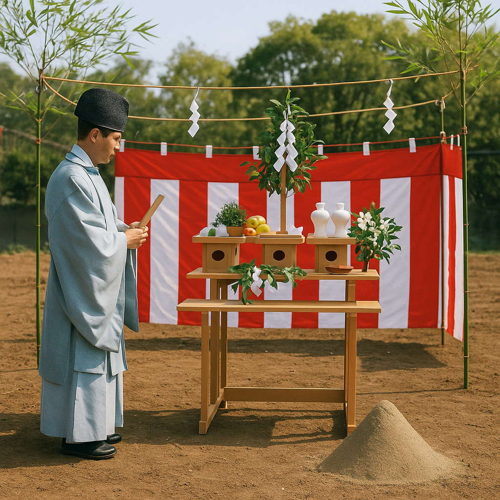 地鎮祭ってなに？の画像