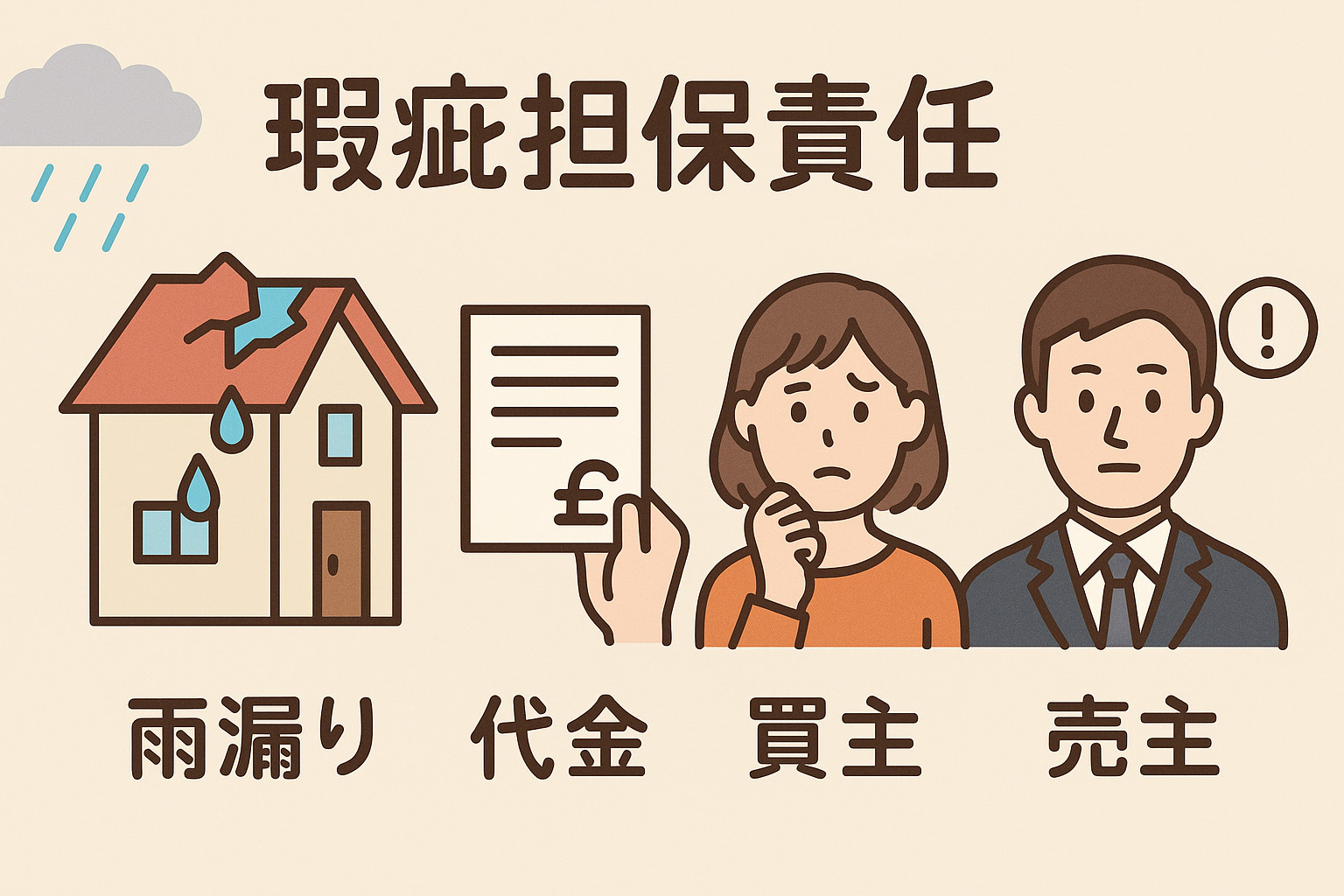 瑕疵担保責任（契約不適合責任）とは？の画像