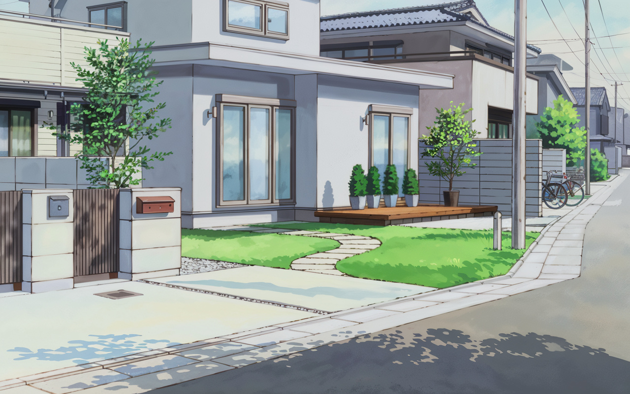 水戸市の新築戸建てで外構デザイン事例を紹介！施工や素材選びの参考にもおすすめの画像