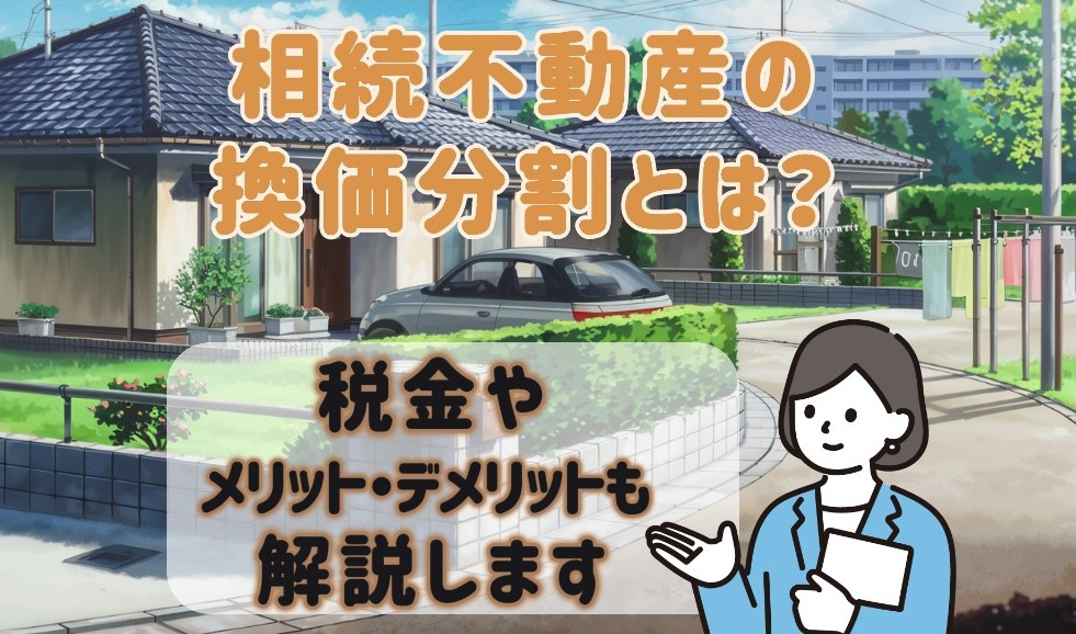 相続不動産の換価分割とは？税金やメリットデメリットも解説の画像