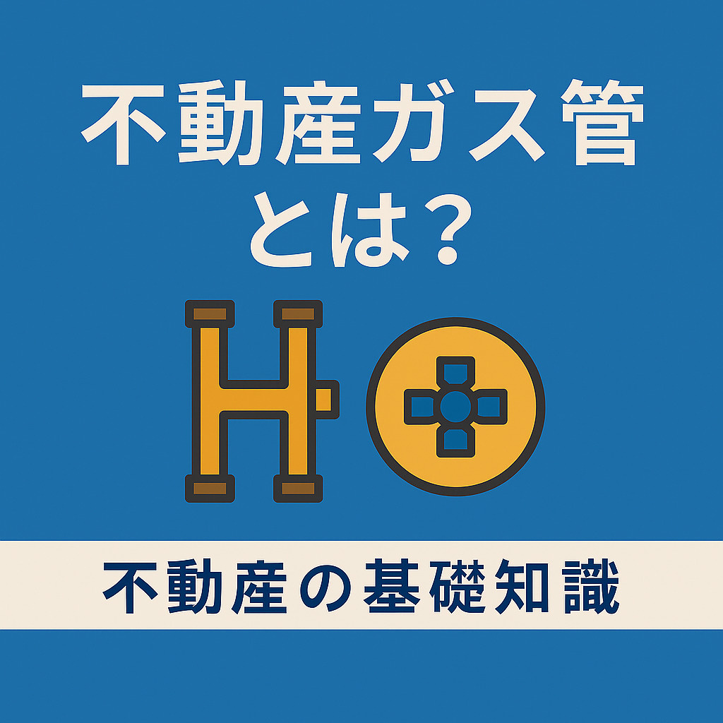 不動産の基礎知識：ガス管とは？都市ガス/LP・引き込み・安全・リフォームの注意点をやさしく解説の画像