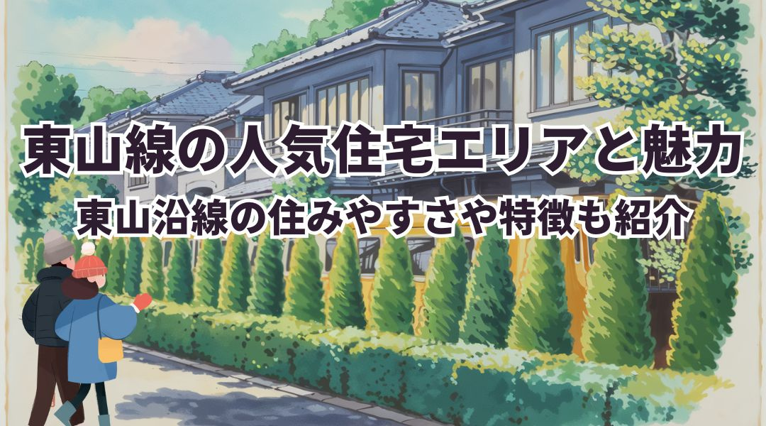 東山線の人気住宅エリアはどこが魅力？東山沿線の住みやすさや特徴も紹介の画像