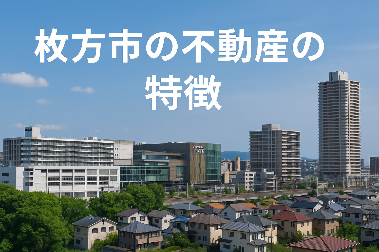 枚方市の不動産の特徴の画像