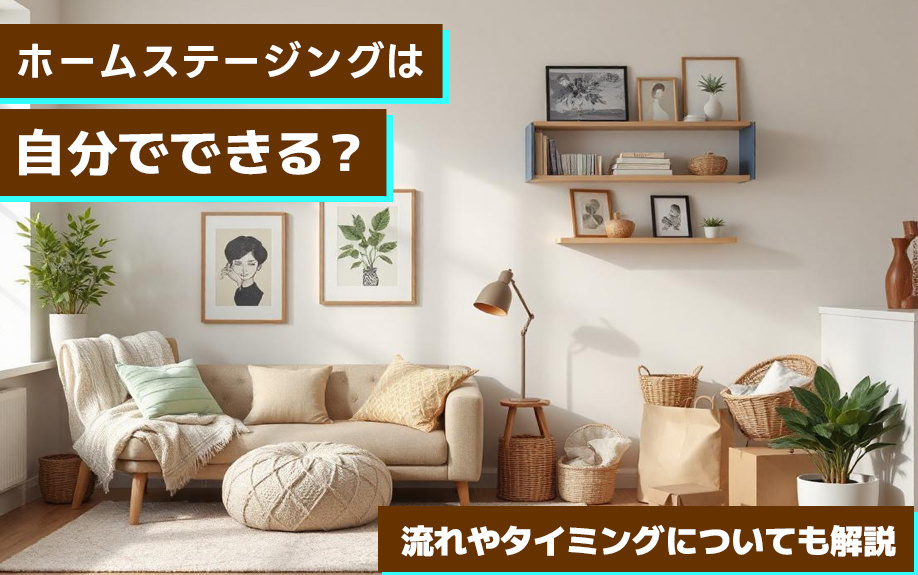 ホームステージングは自分でできる？流れやタイミングについても解説