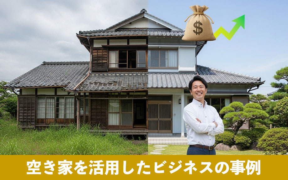空き家を活用したビジネスの事例