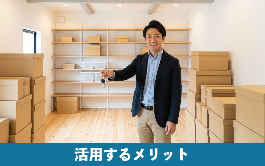 空き家をトランクルームとして活用するメリット
