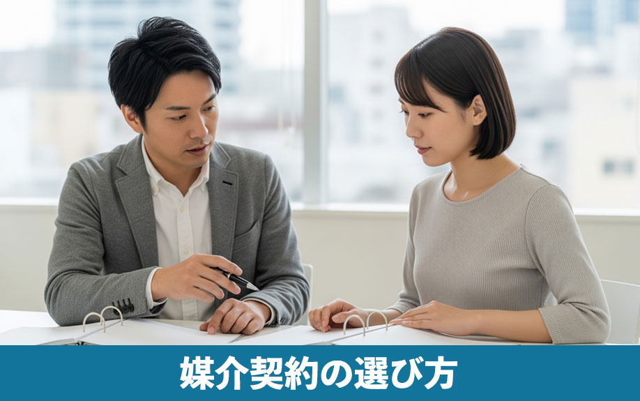 媒介契約の選び方