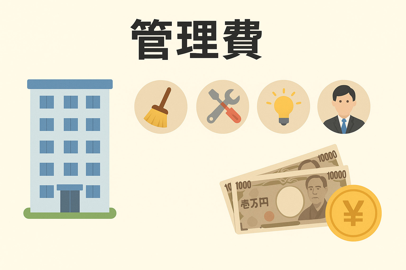  不動産 管理費とは？ マンション・不動産所有で欠かせない費用の画像