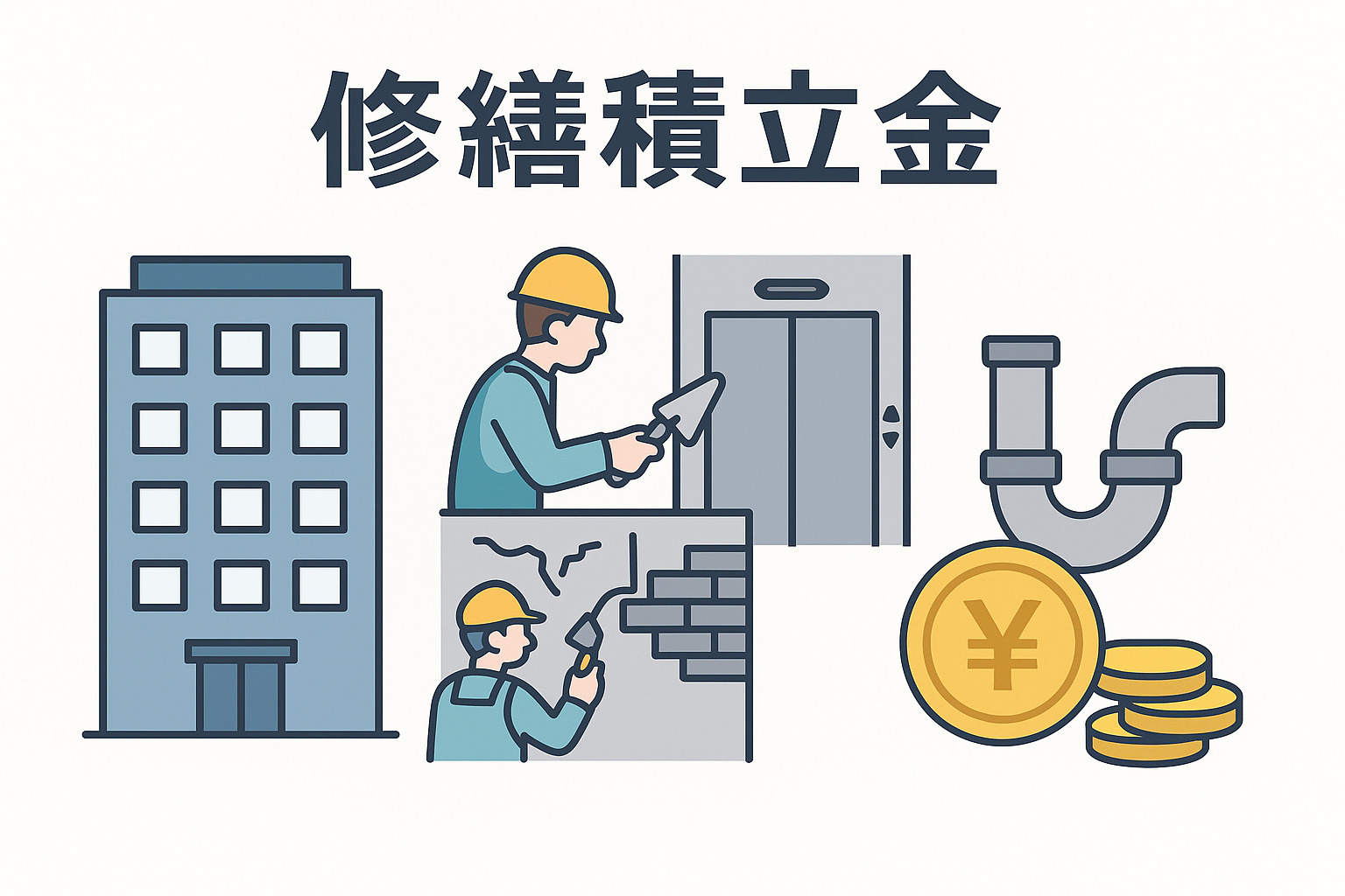 ️ 不動産 修繕積立金とは？ 将来の大規模修繕に備える大切なお金の画像