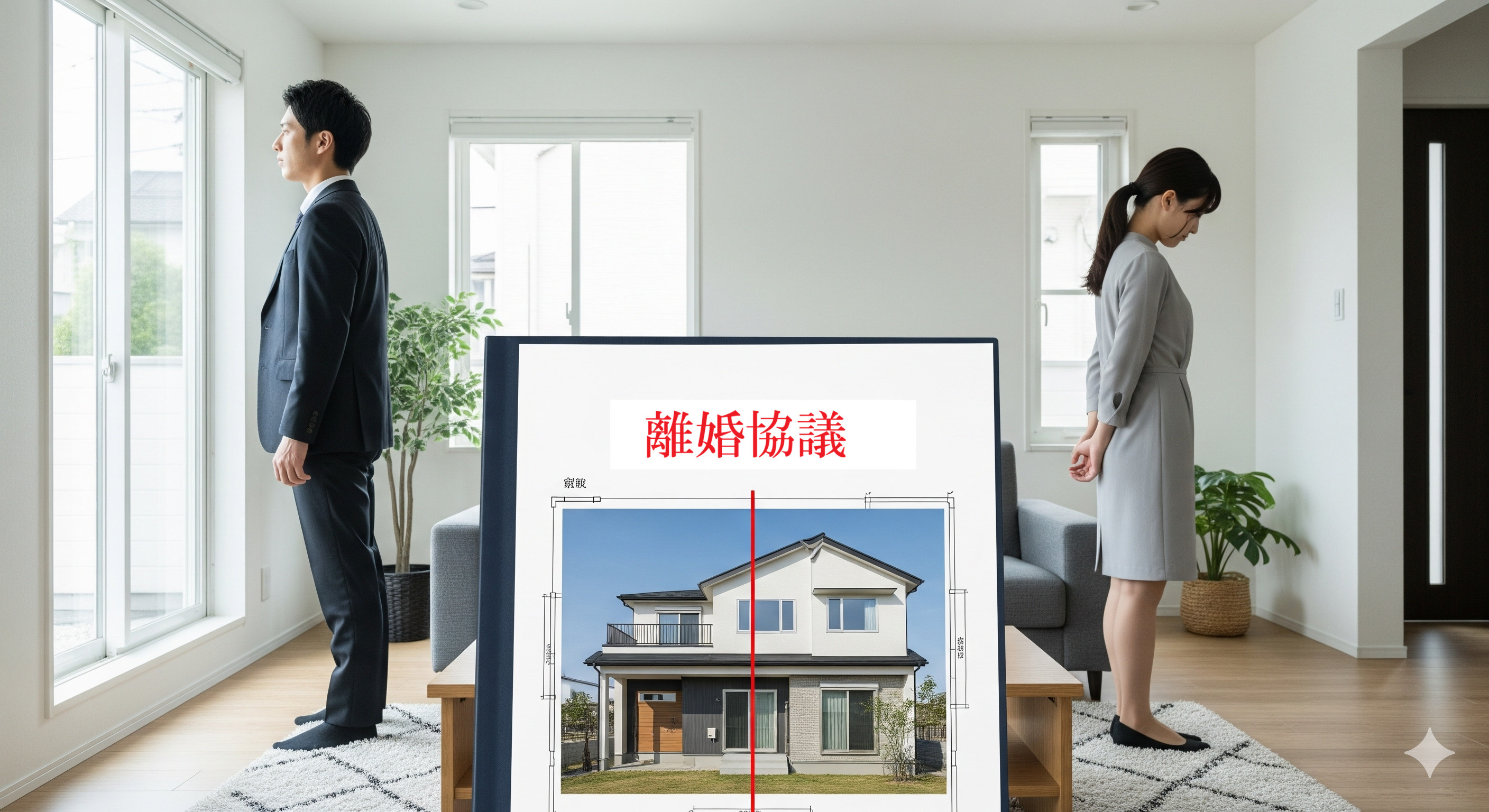 離婚後の住宅ローン。離婚が成立していないと、ローンが組めない！？の画像