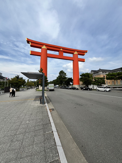 平安神宮にての画像