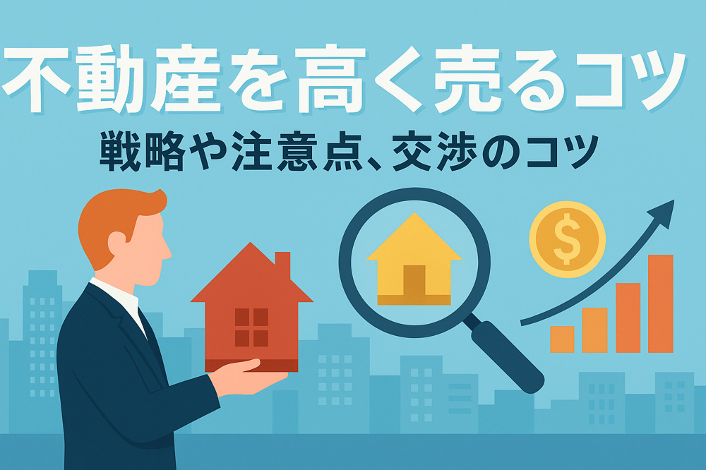 不動産を高く売るための戦略の画像