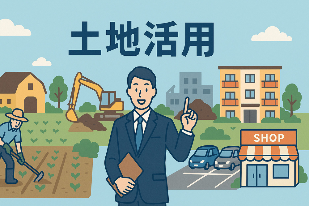 土地活用のアイデアの画像