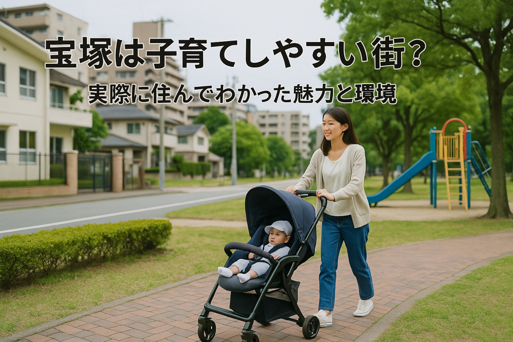 宝塚は子育てしやすい街？実際に住んでわかった魅力と環境の画像