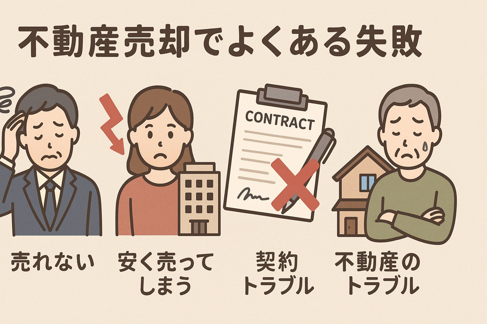 よくある不動産売却の失敗の画像