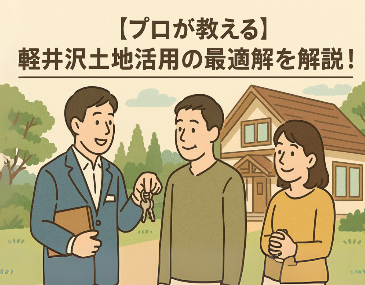 【最新版】プロが教える：軽井沢土地活用の最適解を解説！の画像