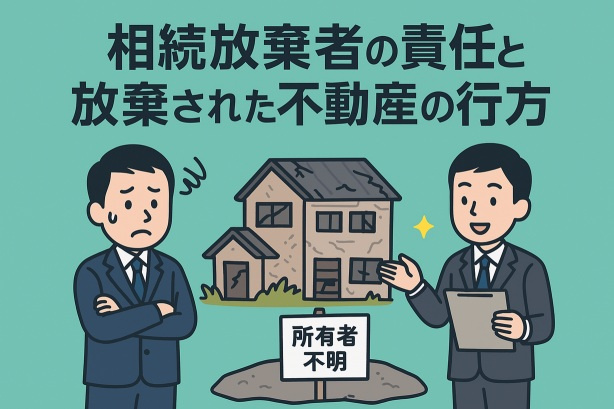 相続放棄者の責任と放棄された不動産の行方の画像