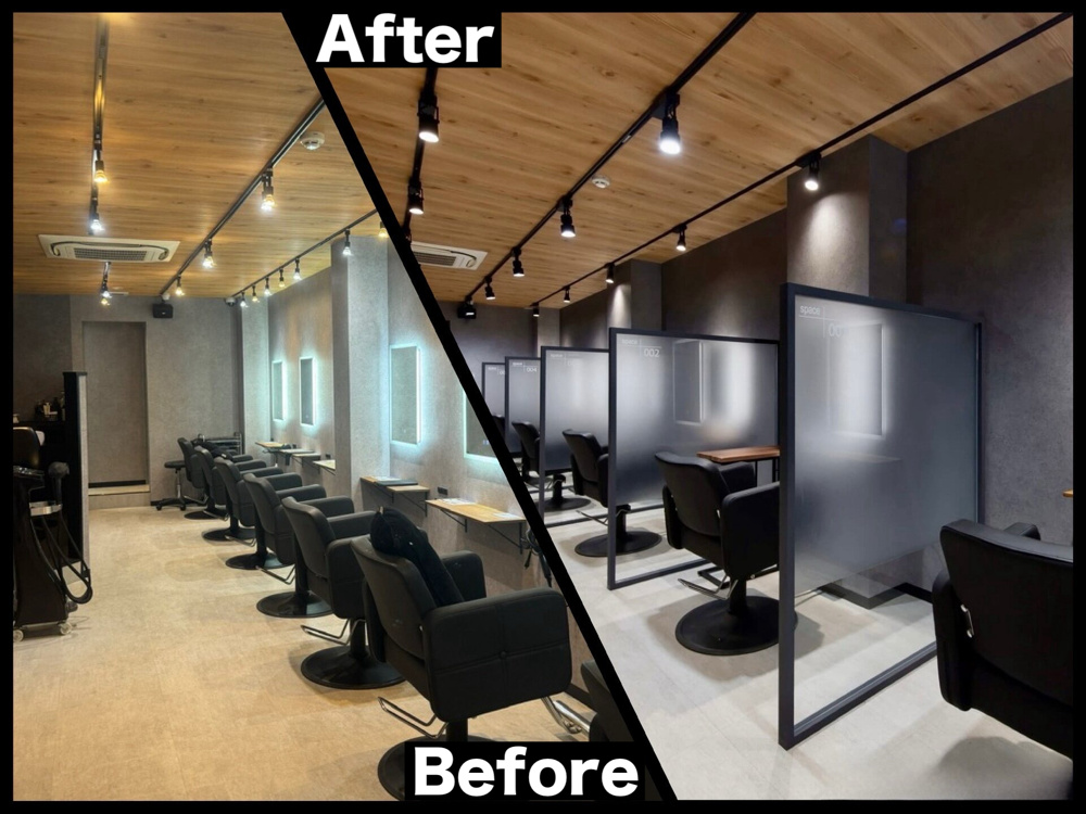 成約事例（美容室）の画像