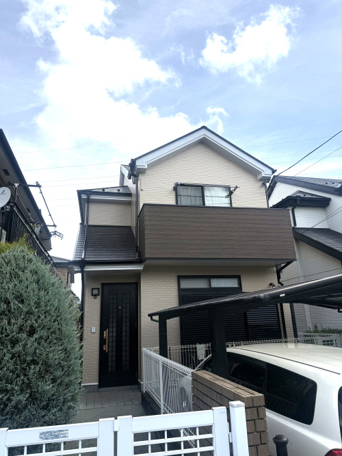 外壁リフォーム完工ですの画像