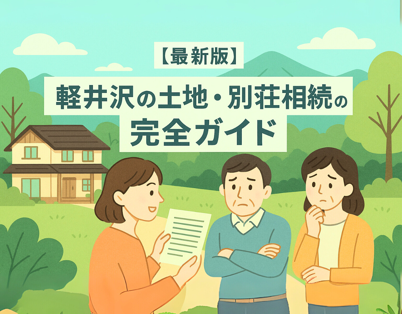 【最新版】：軽井沢の土地・別荘相続の完全ガイドの画像