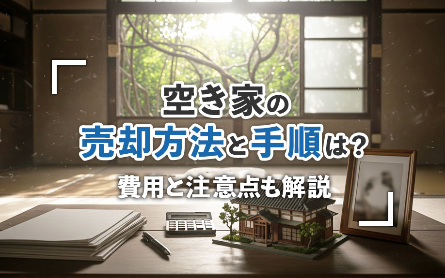 空き家の売却方法と手順は？費用と注意点も解説の画像