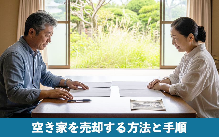 空き家を売却する方法と手順