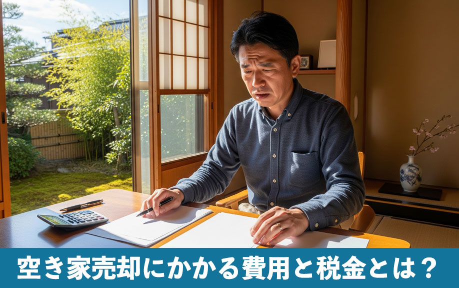 空き家売却にかかる費用と税金とは？