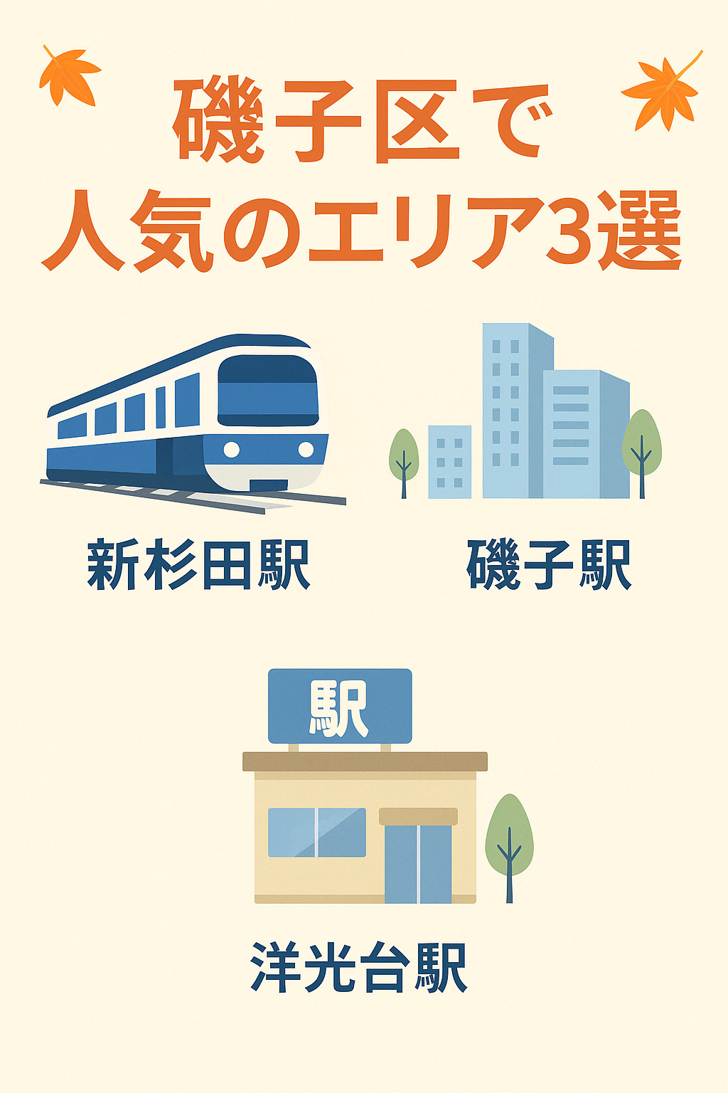 「株式会社エステートなごみがご紹介！横浜市磯子区で人気のエリア3選」の画像