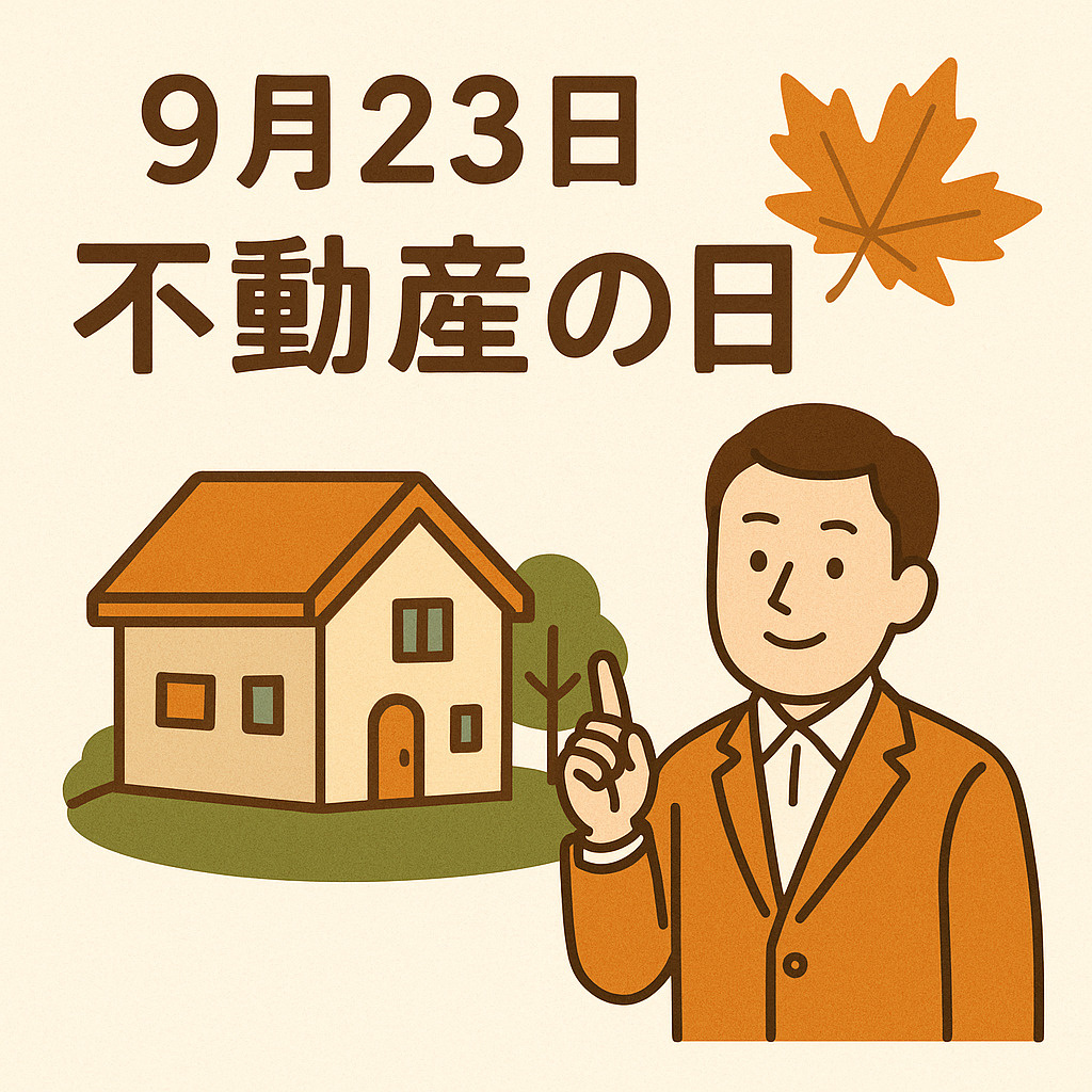 9月23日は不動産の日の画像