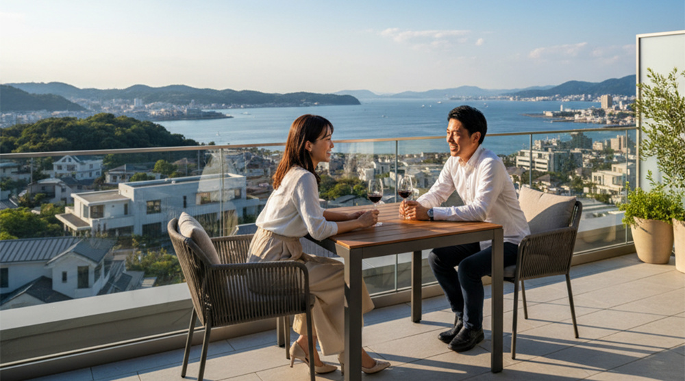 【芦屋】ルーフバルコニー付き中古マンションの魅力と探し方のコツの画像