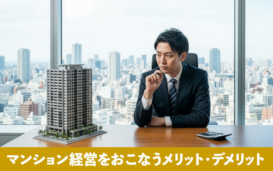 土地活用としてマンション経営をおこなうメリット・デメリット