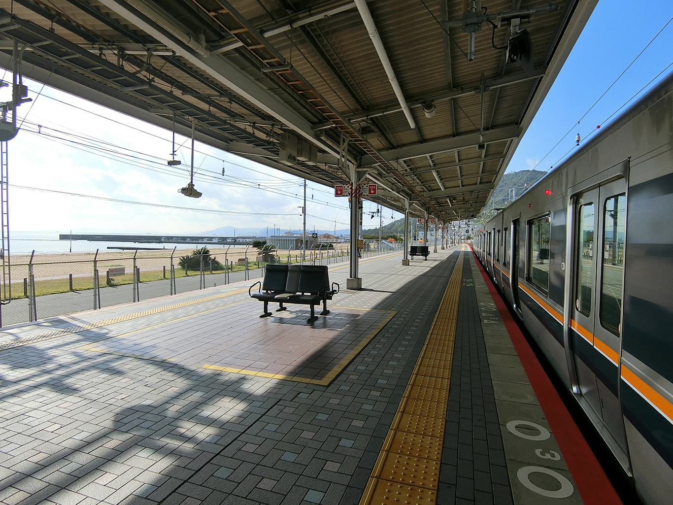 須磨駅　ホーム